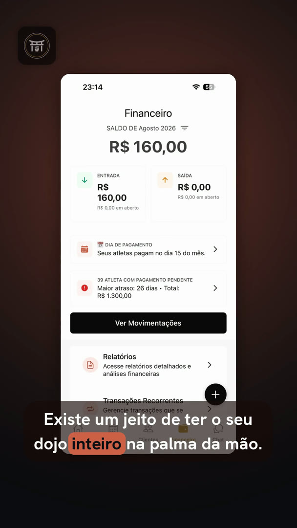 Un cuadro de un anuncio generado acá: la pantalla dentro del video es la captura que subió su dueño, con sus propios números.